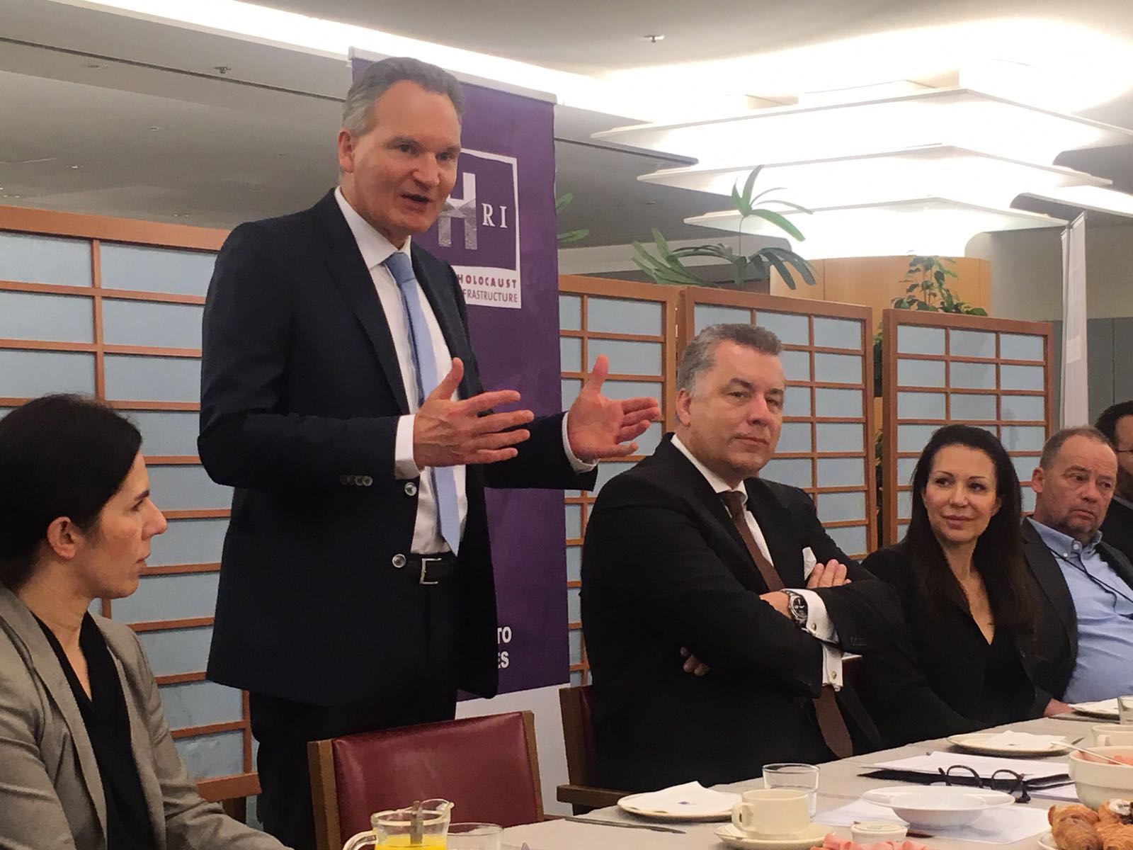 Robert Jan Smits at EP Meeting